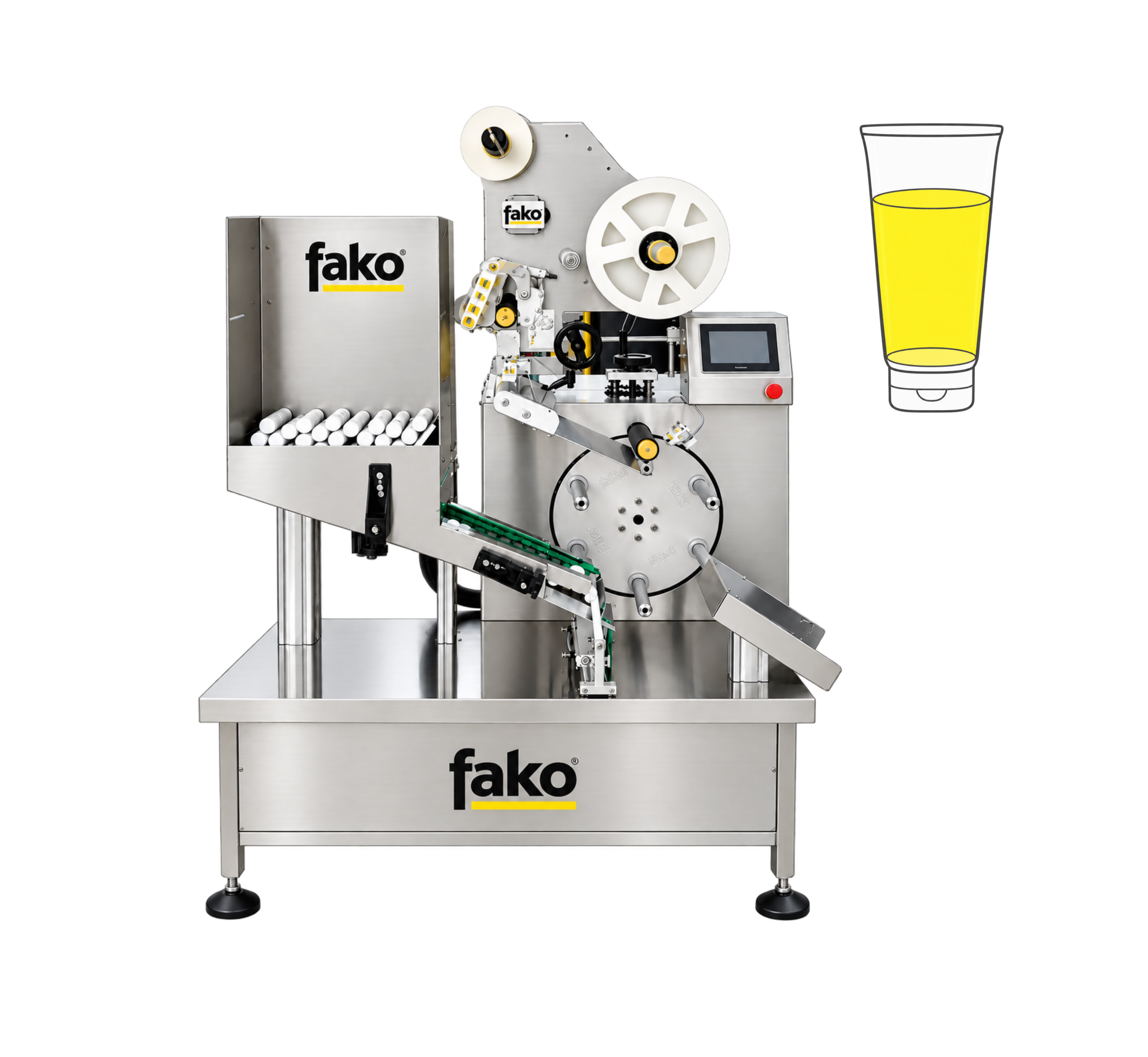 Tüp Etiketleme Tube Labeling